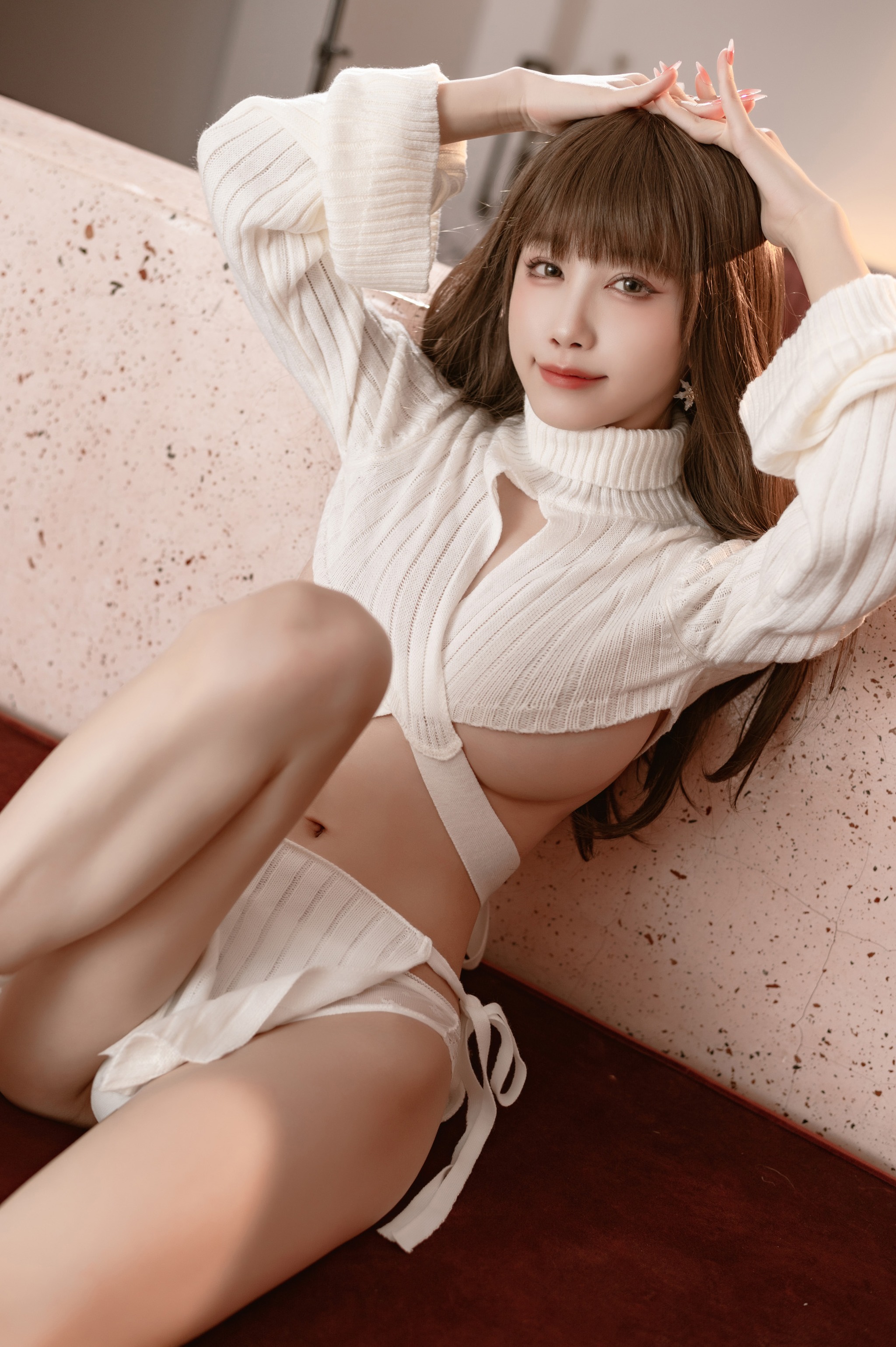 图片[1]-水淼Aqua – NO.136 白色的冬天[25P]-XikXak